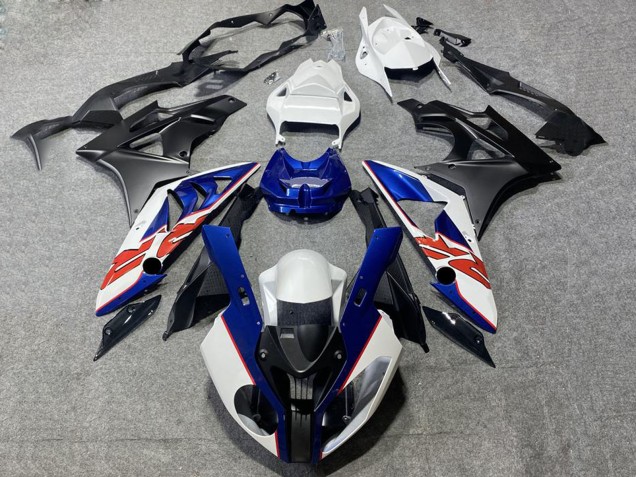 Carene Moto BMW S1000RR 2019-2022 - Blu Bianco Rosso Nero