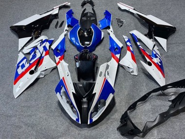 Carene Moto BMW S1000RR 2019-2022 - Bianco Blu Rosso Nero