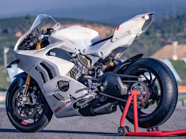 Carene Moto Ducati Panigale V4 V4S 2022-2024 - Bianco