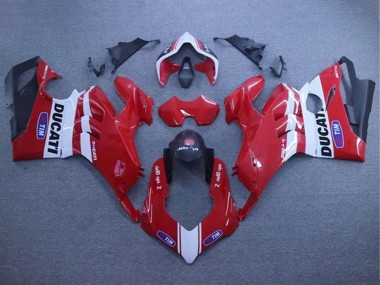 Carene Moto Ducati Panigale V4 V4S 2020-2021 - Bianco Rosso Nero Opaco Tim