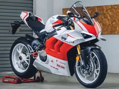 Carene Moto Ducati Panigale V4 V4S 2020-2021 - Bianco Rosso