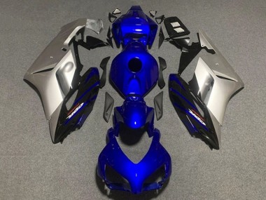 Carene Moto Honda CBR1000RR 2004-2005 - Argento Blu Scuro