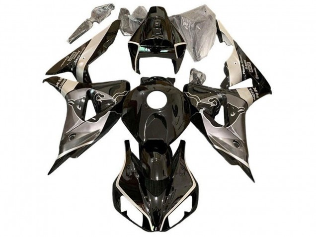 Carene Moto Honda CBR1000RR 2006-2007 - Grigio Nero Lucido Bull
