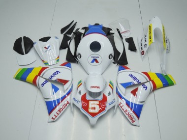 Carene Moto Honda CBR1000RR 2008-2011 - Bianco Blu Rosso ValvoLinea Ruota dei Colori