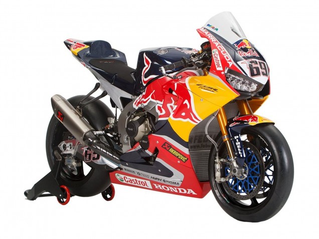 Carene Moto Honda CBR1000RR 2017-2023 - Rosso Giallo Bianco Nero Red Bull Hayden