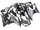 Carene Moto Honda CBR500R 2019-2021 - Argento Nero Opaco