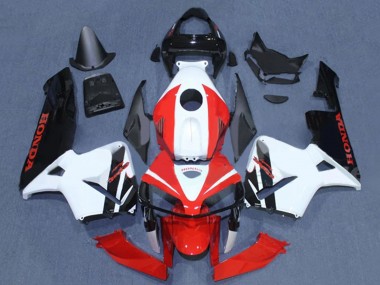 Carene Moto Honda CBR600RR 2005-2006 - Nero Bianco Rosso