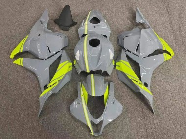 Carene Moto Honda CBR600RR 2007-2008 - Nardo Grigio Neon Giallo