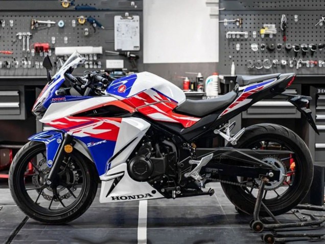 Carene Moto Honda CBR400R 2022 - Bianco Rosso Blu