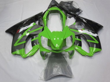 Carene Moto Honda CBR600 F4i 2004-2007 - Verde Grigio Nero Lucido