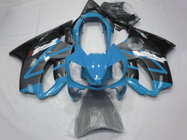 Carene Moto Honda CBR600 F4i 2004-2007 - Azzurro Chiaro Grigio Nero Lucido
