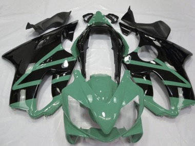 Carene Moto Honda CBR600 F4i 2004-2007 - Moss Verde Nero Lucido
