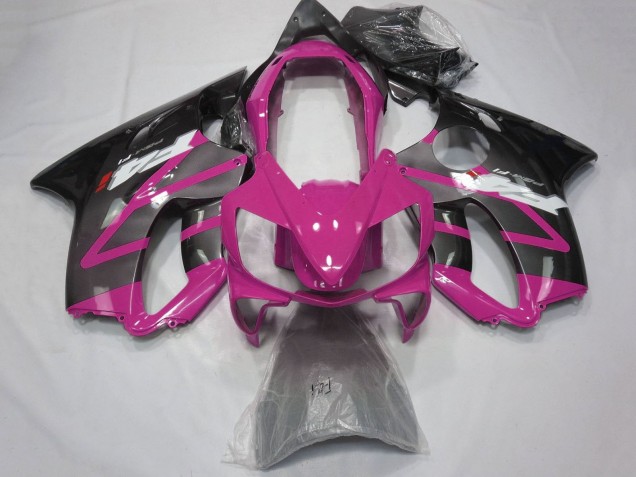 Carene Moto Honda CBR600 F4i 2004-2007 - Rosa Grigio Nero Lucido