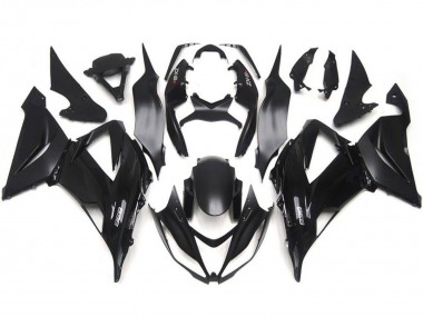 Kit Carena Moto Kawasaki ZX6R 2013-2018 - Nero Lucido Nero Opaco