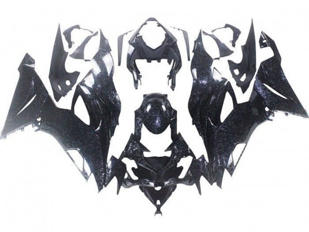 Carene Moto Kawasaki ZX6R 2019-2022 - Falso Chopped Fibra di Carbonio