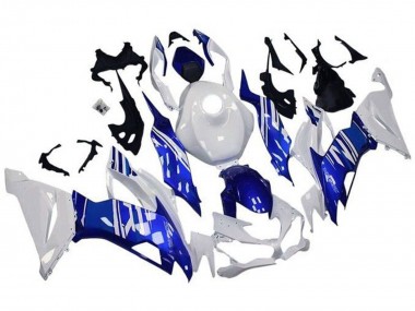 Carene Moto Kawasaki ZX6R 2019-2022 - Bianco Blu