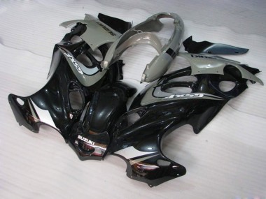 Carene Moto Suzuki GSX600F/GSX750F 2004-2006 - Nero Lucido Grigio