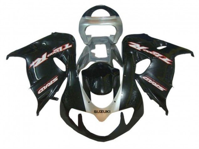 Carene Moto Suzuki TL1000R 1998-2003 - Nero Lucido Grigio