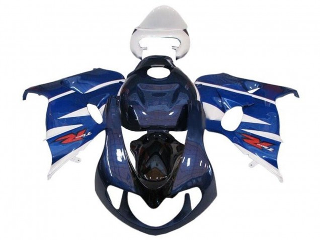 Carene Moto Suzuki TL1000R 1998-2003 - Blu Scuro Bianco Nero Rosso