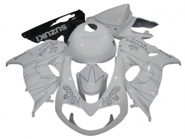 Carene Moto Suzuki TL1000R 1998-2003 - Bianco Argento Corona