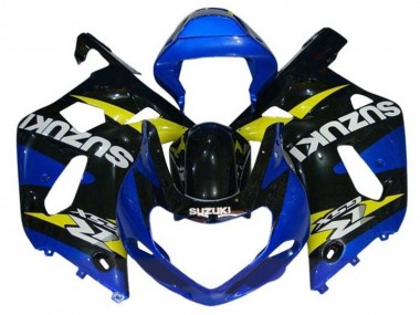 Carene Moto Suzuki GSXR1000 2000-2002 - Blu Giallo Nero