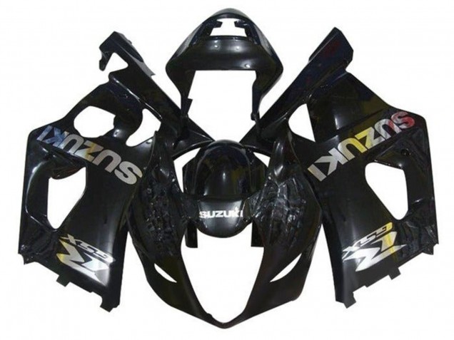 Carene Moto Suzuki GSXR 1000 2003-2004 - Nero Lucido Chrome