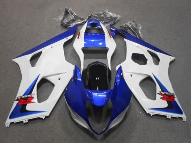 Carene Moto Suzuki GSXR 1000 2003-2004 - Bianco Blu Nero Rosso