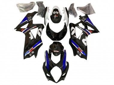 Carene Moto Suzuki GSXR 1000 2005-2006 - Nero Blu Bianco Rosso Yoshimura