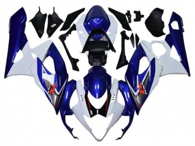 Carene Moto Suzuki GSXR 1000 2005-2006 - Bianco Blu Rosso