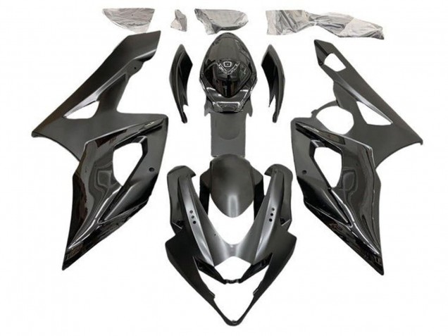 Carene Moto Suzuki GSXR 1000 2005-2006 - Nero Lucido Metà Nero Opaco