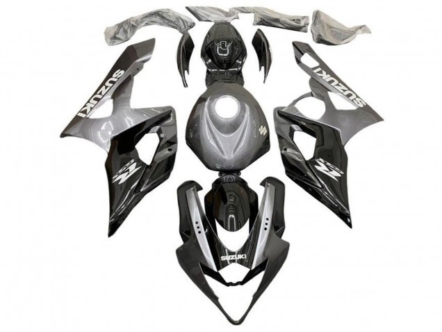 Carene Moto Suzuki GSXR 1000 2005-2006 - Argento Nero
