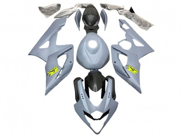 Carene Moto Suzuki GSXR 1000 2005-2006 - Grigio Opaco Nero Giallo
