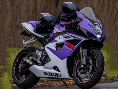 Carene Moto Suzuki GSXR 1000 2005-2006 - Viola Bianco