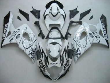 Carene Moto Suzuki GSXR 1000 2005-2006 - Bianco Nero Alstare Corona