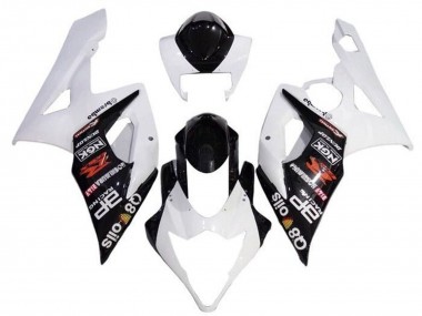 Carene Moto Suzuki GSXR 1000 2005-2006 - Bianco Nero Brembo