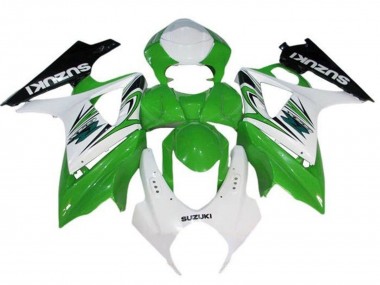 Carene Moto Suzuki GSXR 1000 2005-2006 - Bianco Verde Nero