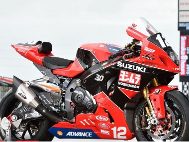 Carene Moto Suzuki GSXR1000 2017-2024 - Rosso Nero Bianco Yoshimura