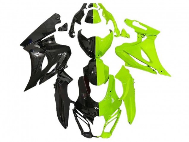 Carene Moto Suzuki GSXR1000 2017-2024 - Nero Neon Verde