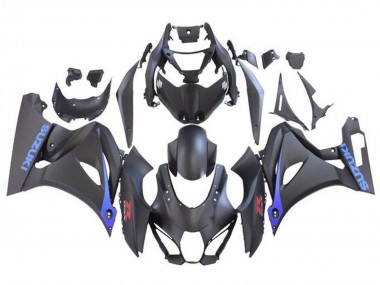 Carene Moto Suzuki GSXR1000 2017-2024 - Nero Opaco Blu