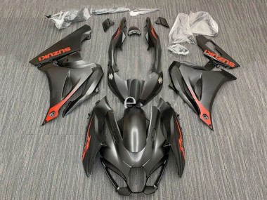 Carene Moto Suzuki GSXR1000 2017-2024 - Nero Opaco Rosso