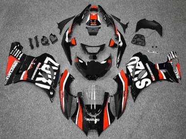 Carene Moto Suzuki GSXR1000 2017-2024 - Nero Rosso Bianco Banda