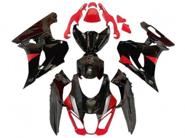 Carene Moto Suzuki GSXR1000 2017-2024 - Nero Rosso Grigio