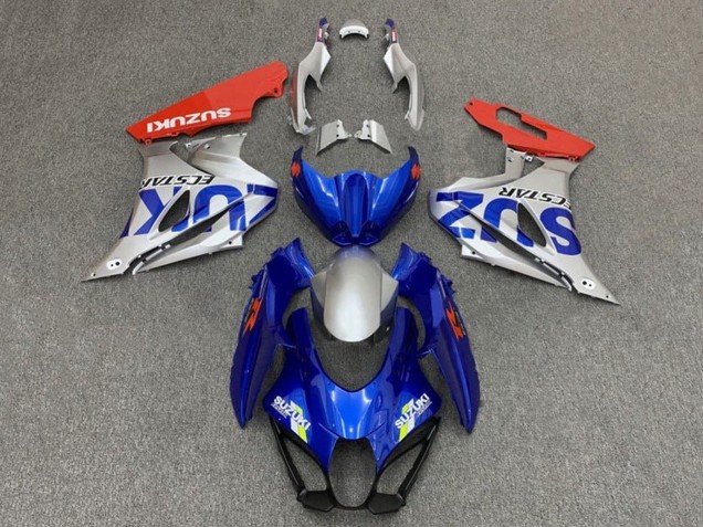 Carene Moto Suzuki GSXR1000 2017-2024 - Blu Argento Rosso