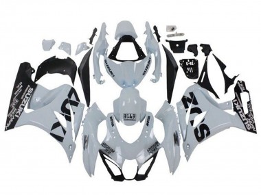 Carene Moto Suzuki GSXR1000 2017-2024 - Bianco Nero
