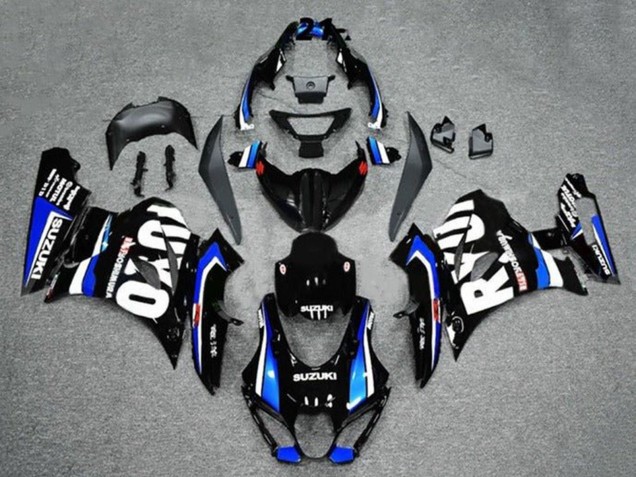 Carene Moto Suzuki GSXR1000 2017-2024 - Nero Blu Bianco