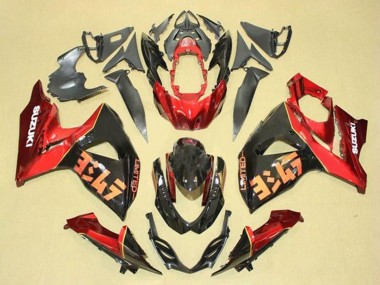 Kit Carena Moto Suzuki GSXR 1000 2009-2016 - Rosso Nero
