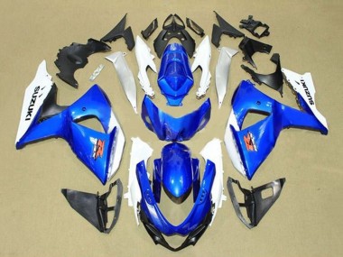 Carene Moto Suzuki GSXR 1000 2009-2016 - Bianco Blu Rosso