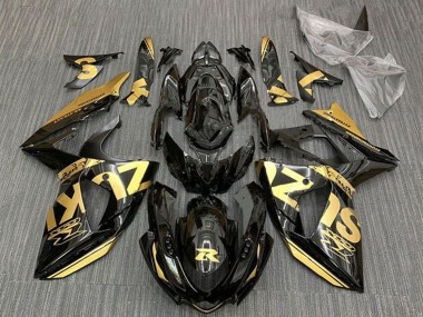 Carene Moto Suzuki GSXR 1000 2009-2016 - Oro Nero Lucido