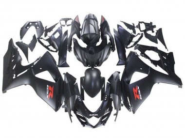 Carene Moto Suzuki GSXR 1000 2009-2016 - Nero Opaco Rosso Bianco