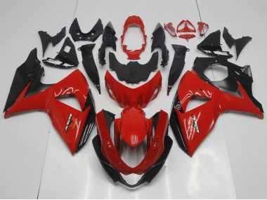Carena Moto Suzuki GSXR 1000 2009-2016 - Rosso Nero
